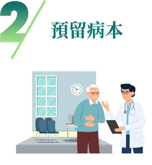 2/預留病本